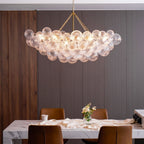 Raselle Glass Chandelier-Moonnatur