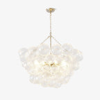 Raselle Glass Chandelier-Moonnatur