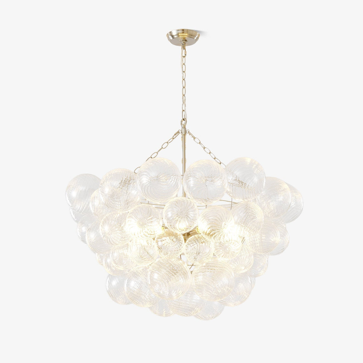 Raselle Glass Chandelier-Moonnatur