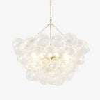 Raselle Glass Chandelier-Moonnatur