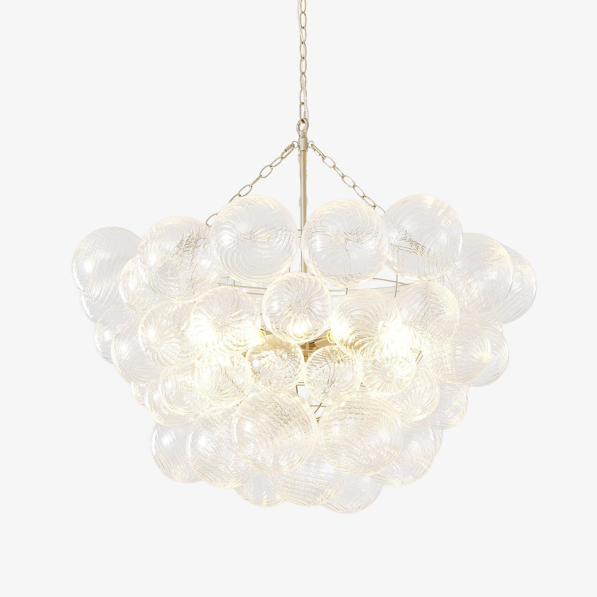 Raselle Glass Chandelier-Moonnatur