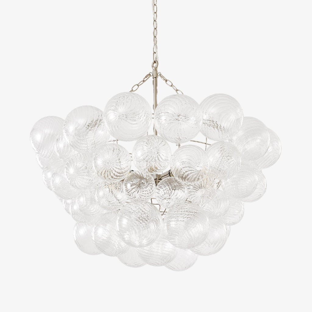 Raselle Glass Chandelier-Moonnatur