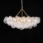 Raselle Glass Chandelier-Moonnatur
