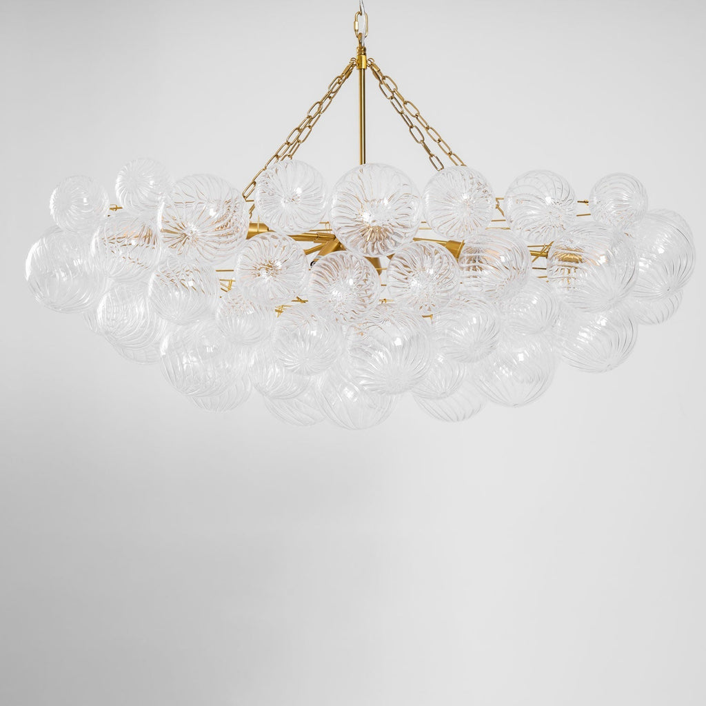 Raselle Glass Chandelier-Moonnatur