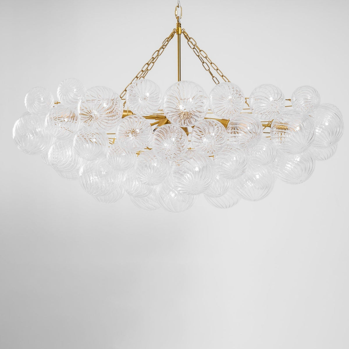Raselle Glass Chandelier-Moonnatur