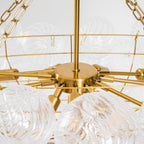 Raselle Glass Chandelier-Moonnatur