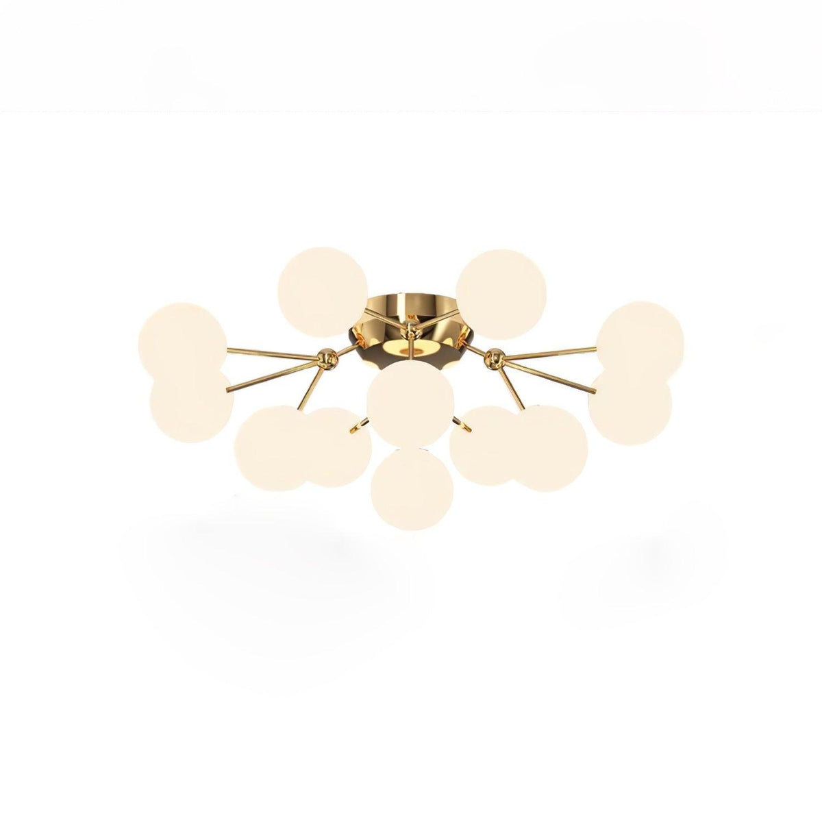 Tildenelis Glass Ceiling Light-Moonnatur