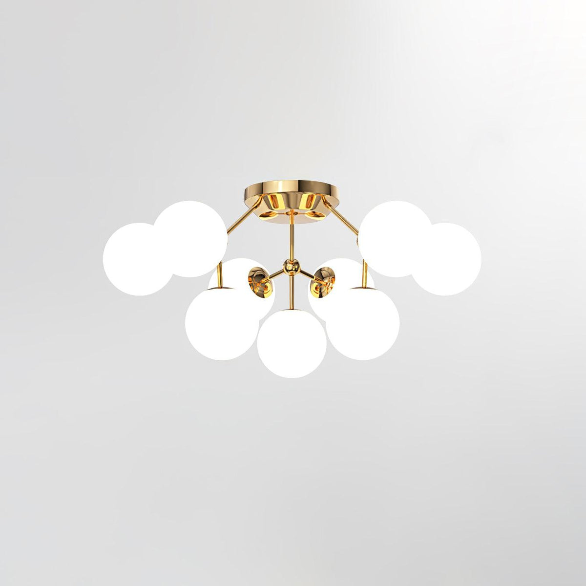 Tildenelis Glass Ceiling Light-Moonnatur