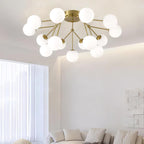 Tildenelis Glass Ceiling Light-Moonnatur