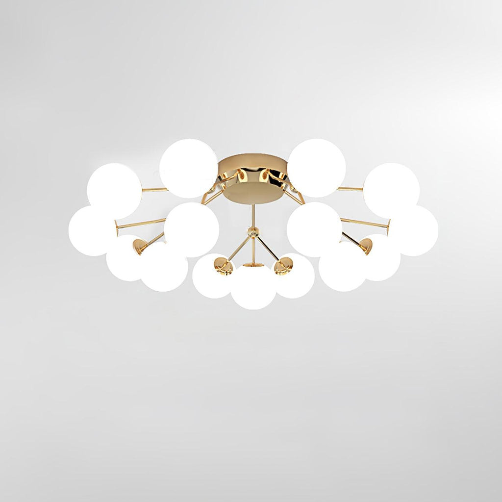 Tildenelis Glass Ceiling Light-Moonnatur