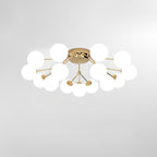 Tildenelis Glass Ceiling Light-Moonnatur