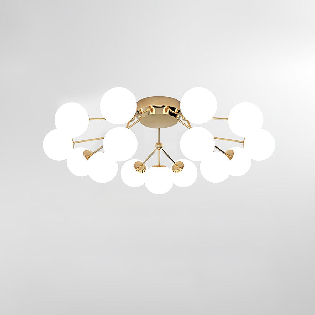 Tildenelis Glass Ceiling Light-Moonnatur