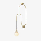 Beldeneth Glass Pendant Light-Moonnatur