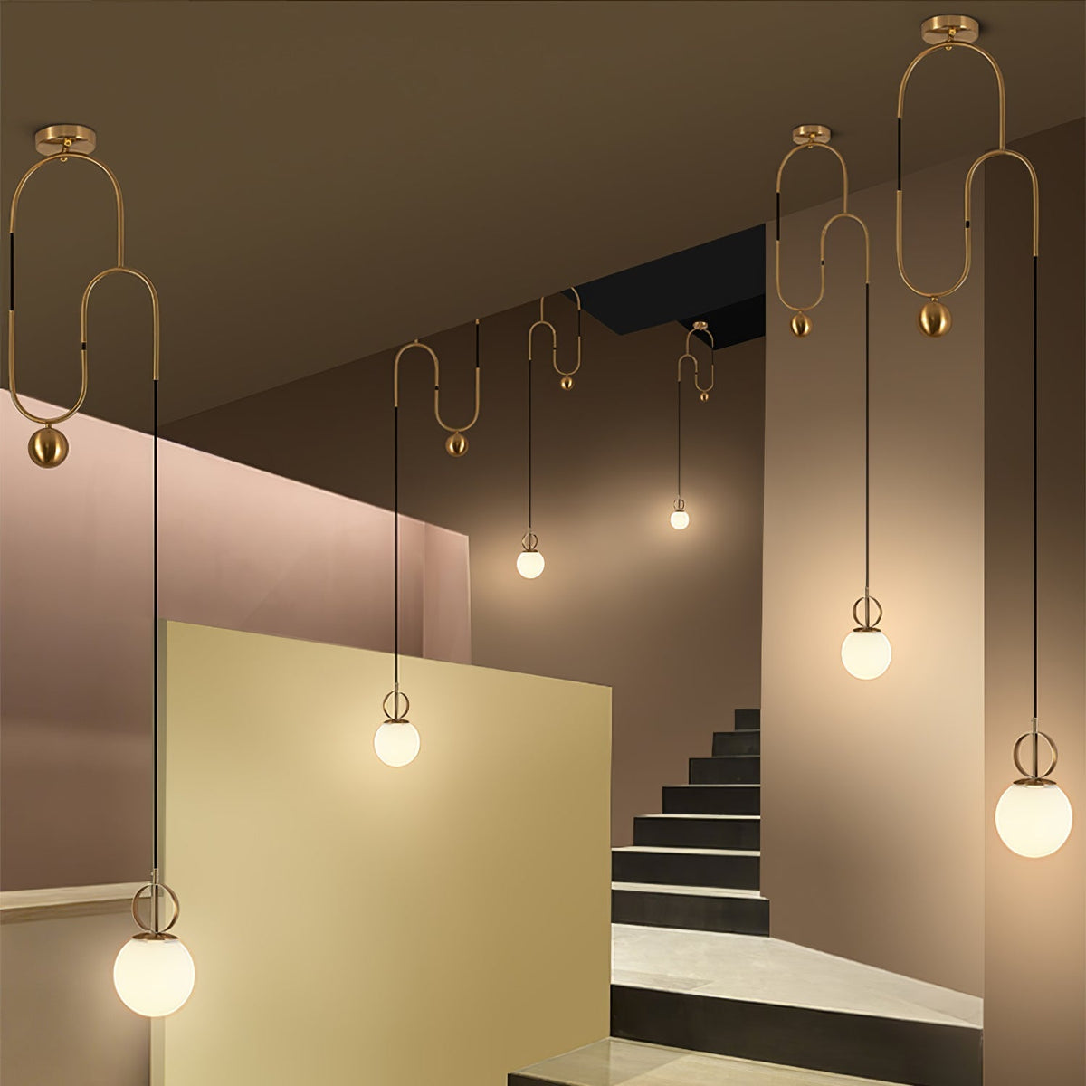 Beldeneth Glass Pendant Light-Moonnatur