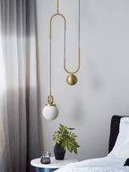 Beldeneth Glass Pendant Light-Moonnatur