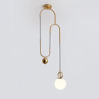 Beldeneth Glass Pendant Light-Moonnatur