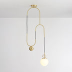 Beldeneth Glass Pendant Light-Moonnatur