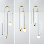 Beldeneth Glass Pendant Light-Moonnatur