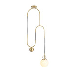 Beldeneth Glass Pendant Light-Moonnatur