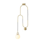 Beldeneth Glass Pendant Light-Moonnatur