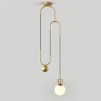 Beldeneth Glass Pendant Light-Moonnatur