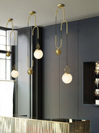 Beldeneth Glass Pendant Light-Moonnatur