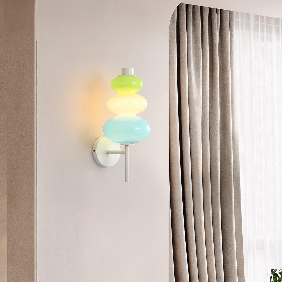 Carnelhill Glass Wall Light-Moonnatur