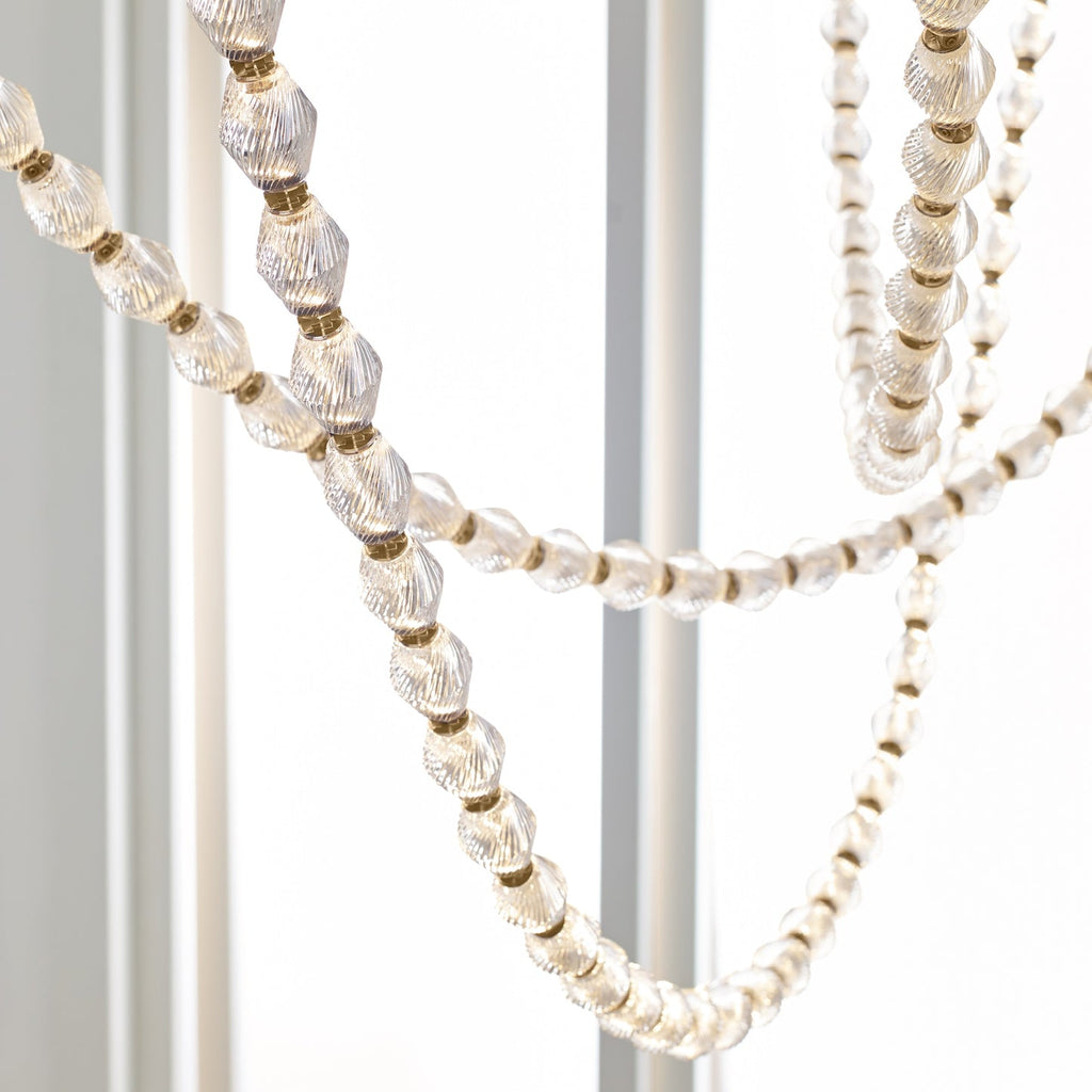 Ivrenenora Glass Chandelier-Moonnatur