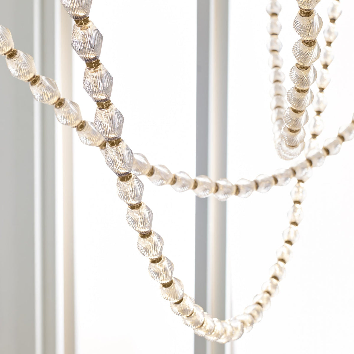 Ivrenenora Glass Chandelier-Moonnatur