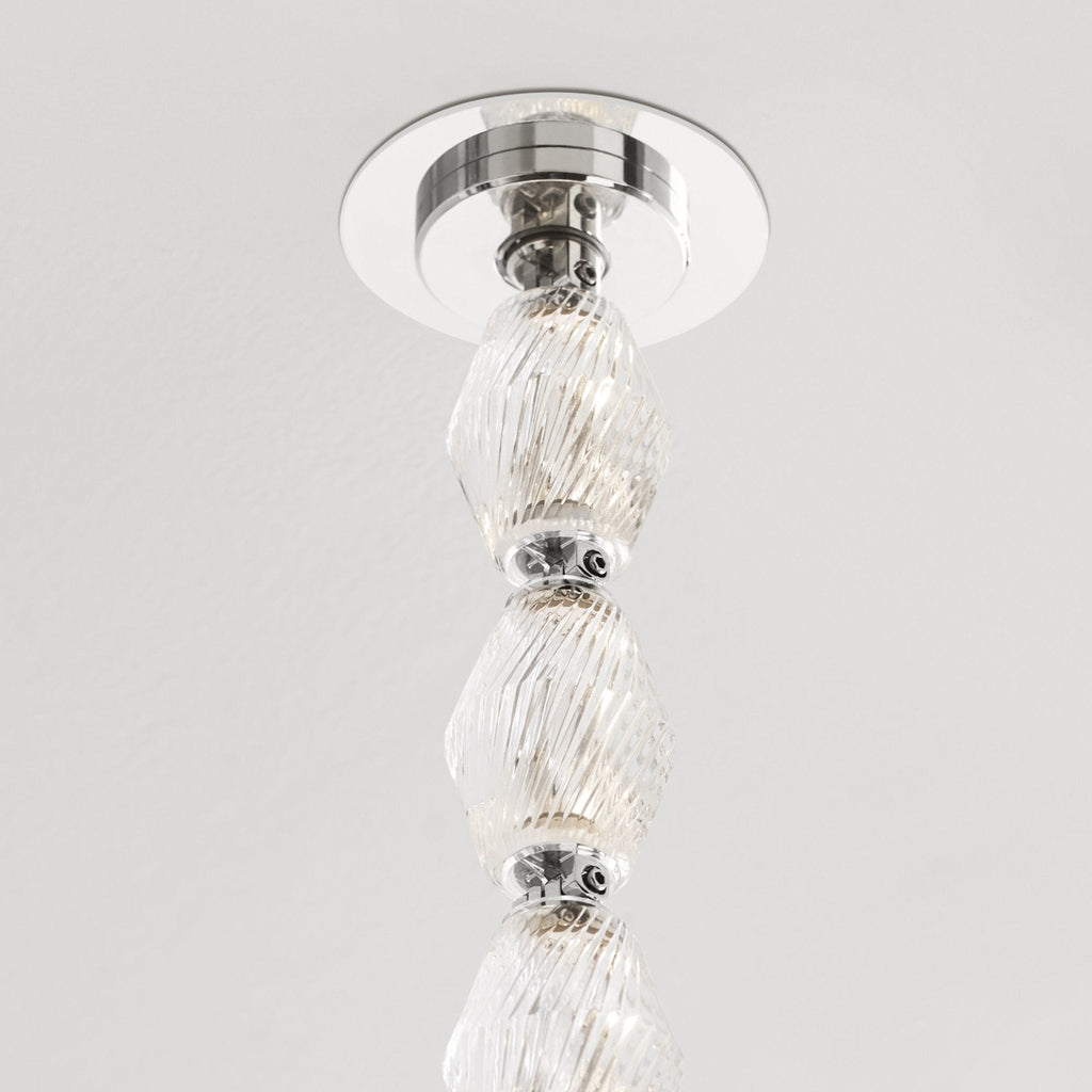 Ivrenenora Glass Chandelier-Moonnatur