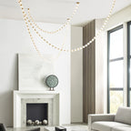 Ivrenenora Glass Chandelier-Moonnatur
