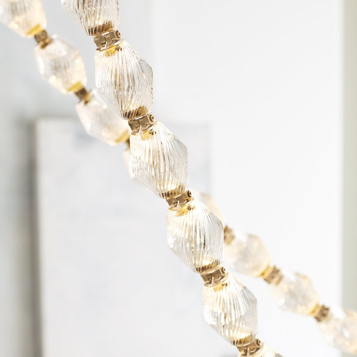 Ivrenenora Glass Chandelier-Moonnatur
