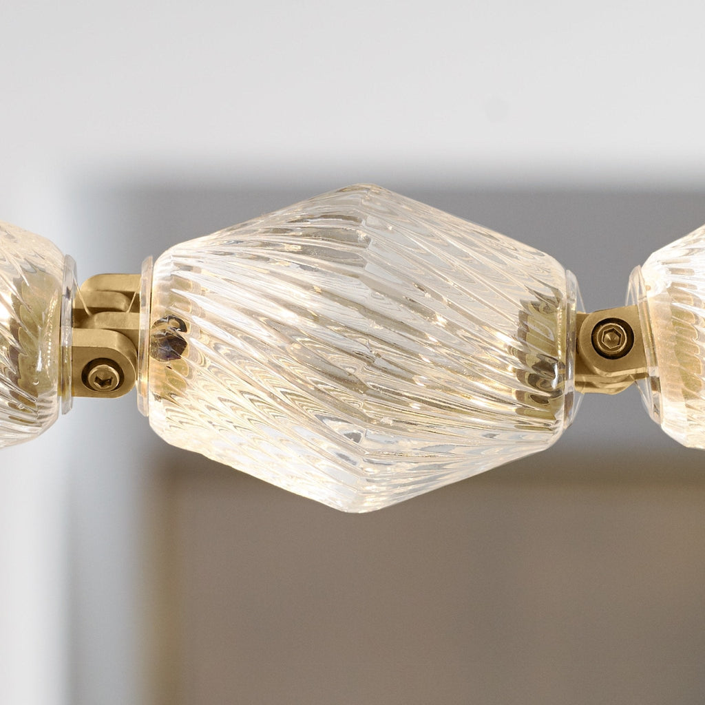 Ivrenenora Glass Chandelier-Moonnatur