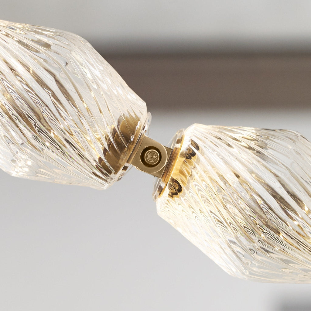 Ivrenenora Glass Chandelier-Moonnatur