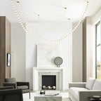 Ivrenenora Glass Chandelier-Moonnatur