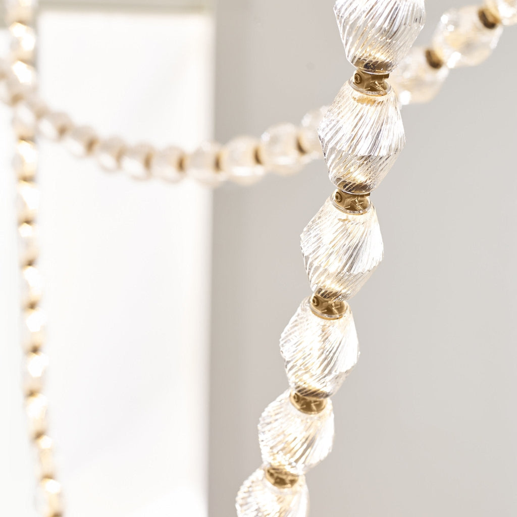Ivrenenora Glass Chandelier-Moonnatur