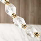 Ivrenenora Glass Chandelier-Moonnatur