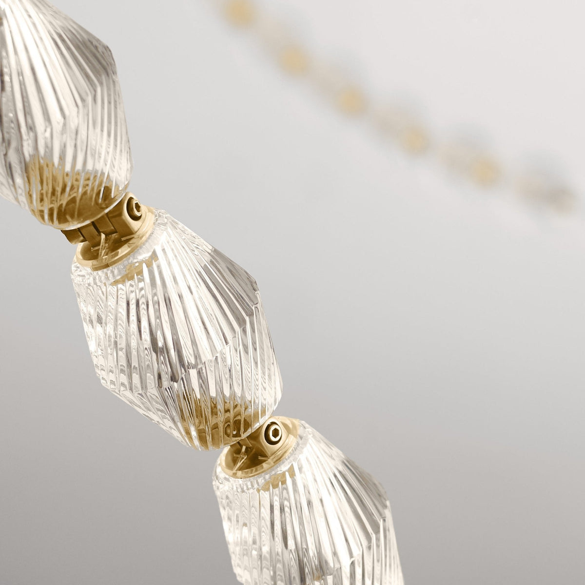 Ivrenenora Glass Chandelier-Moonnatur