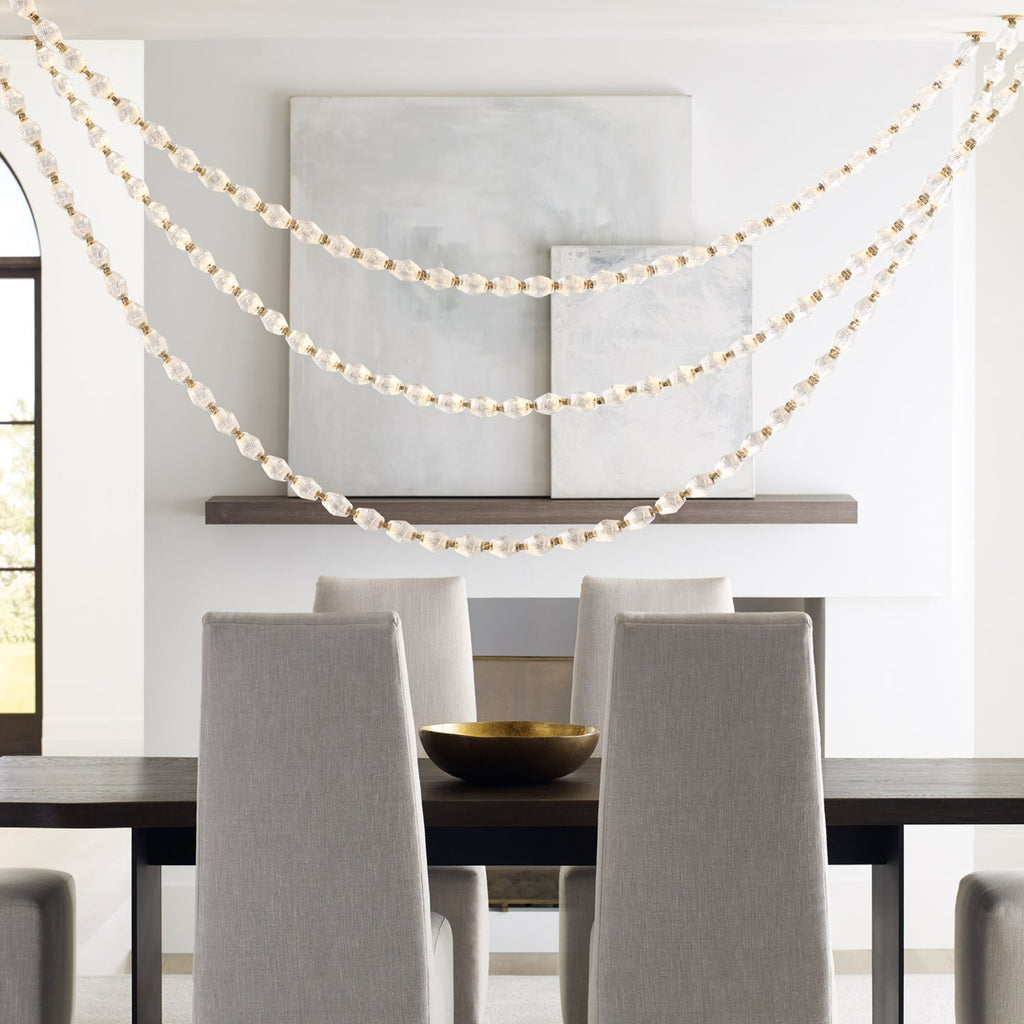 Ivrenenora Glass Chandelier-Moonnatur