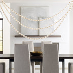 Ivrenenora Glass Chandelier-Moonnatur