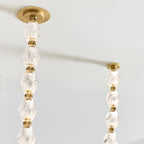 Ivrenenora Glass Chandelier-Moonnatur