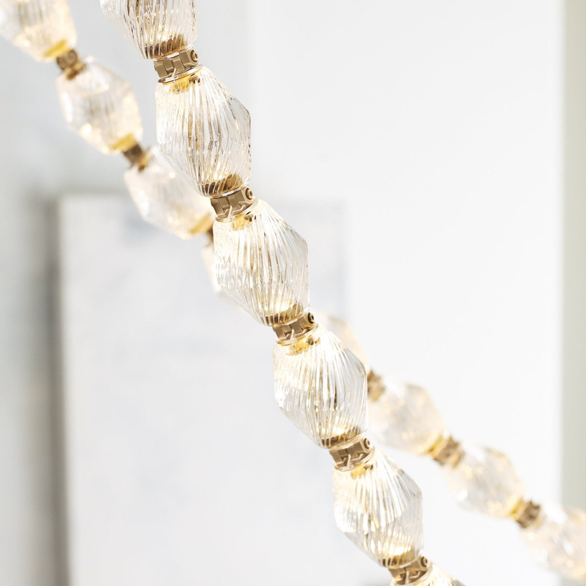 Ivrenenora Glass Chandelier-Moonnatur
