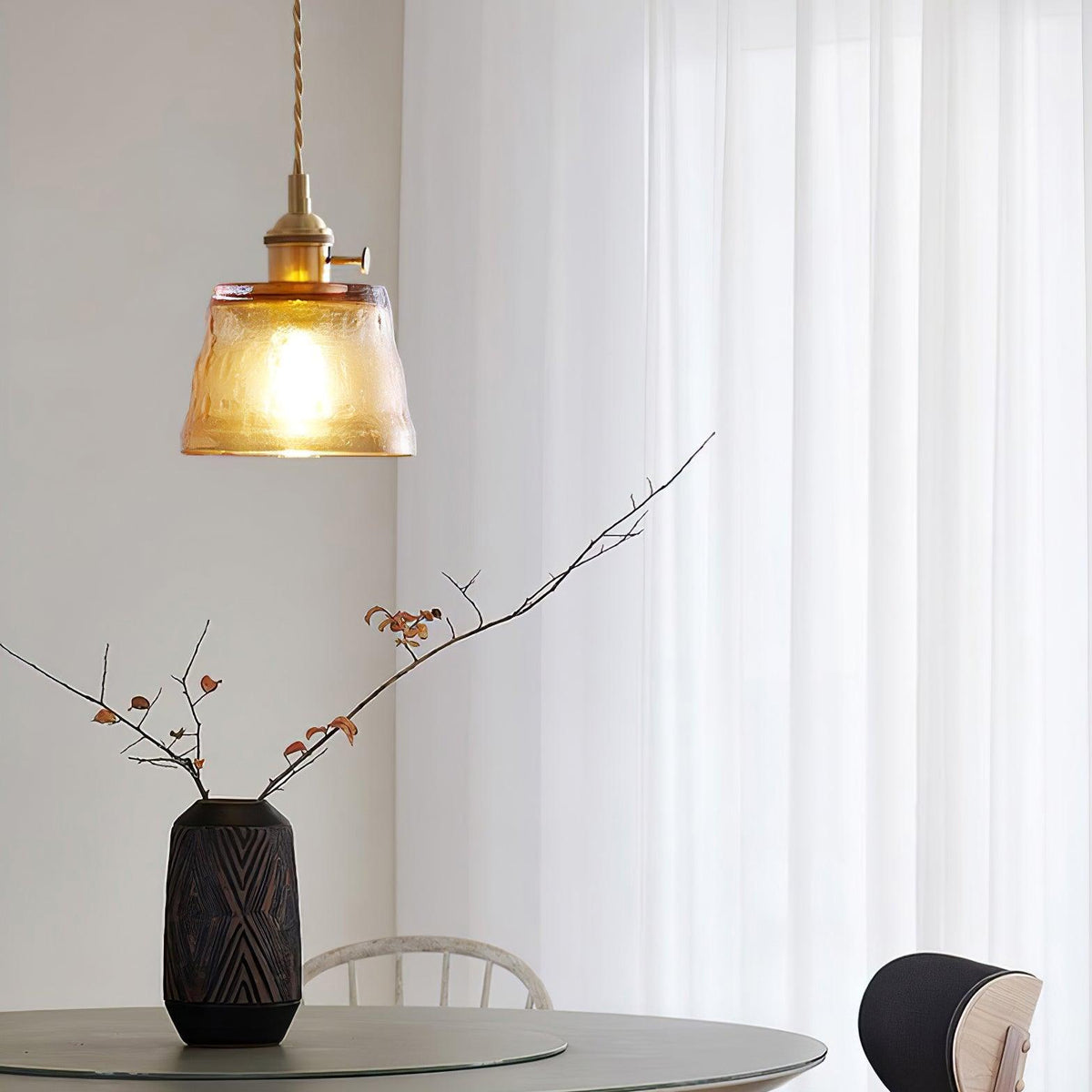 Orvela Glass Pendant Lamp-Moonnatur