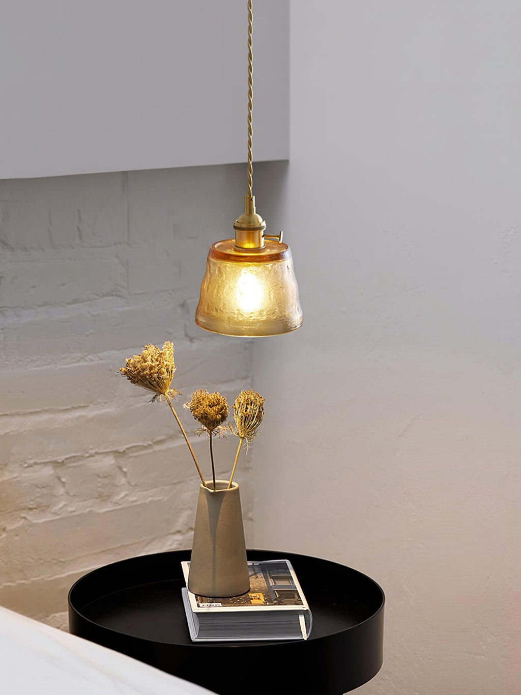 Orvela Glass Pendant Lamp-Moonnatur