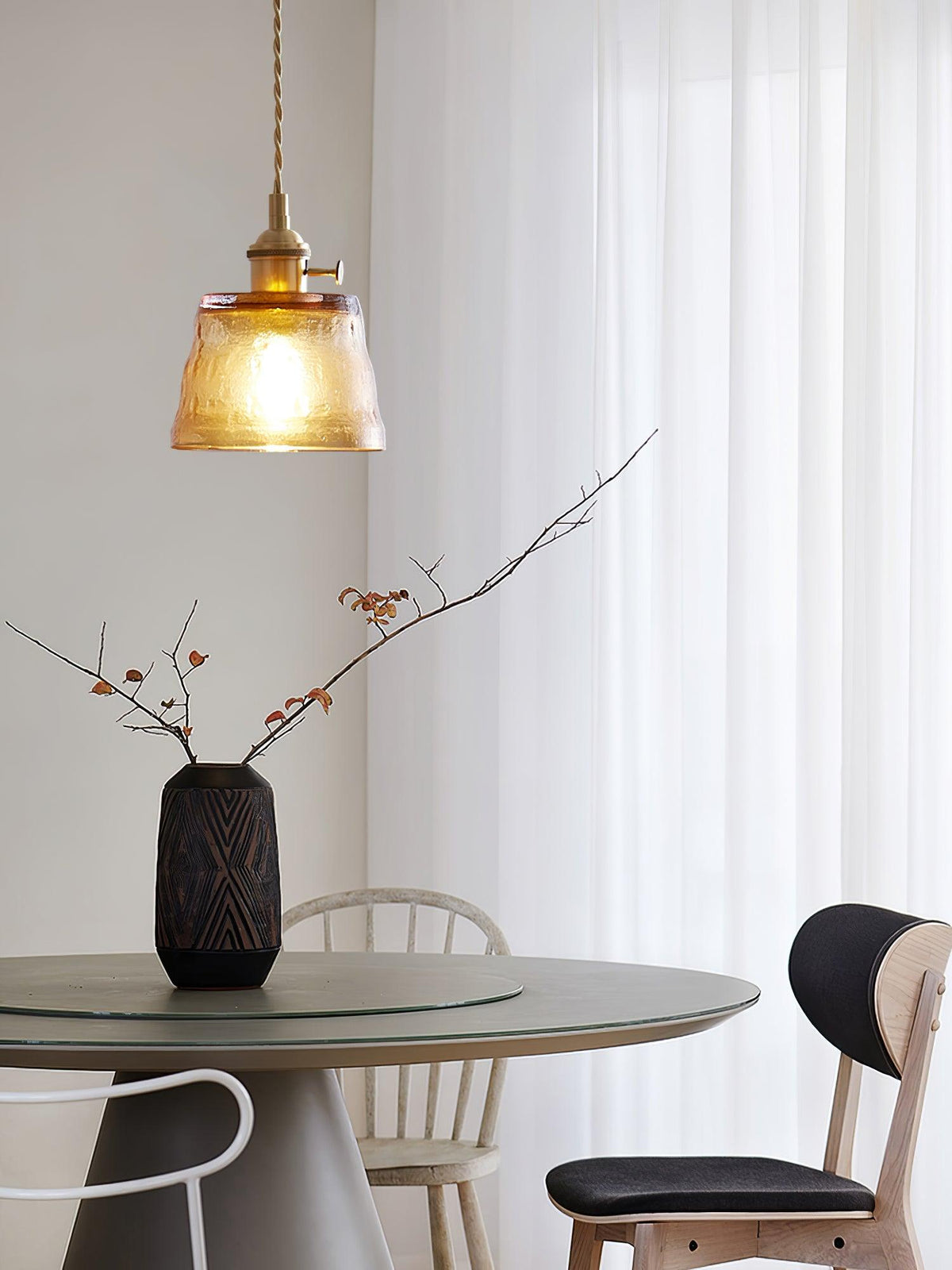 Orvela Glass Pendant Lamp-Moonnatur
