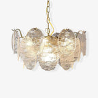 Drenenna Glass Chandelier-Moonnatur