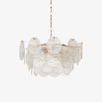 Drenenna Glass Chandelier-Moonnatur