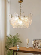 Drenenna Glass Chandelier-Moonnatur