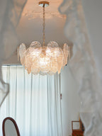 Drenenna Glass Chandelier-Moonnatur