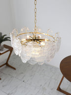 Drenenna Glass Chandelier-Moonnatur